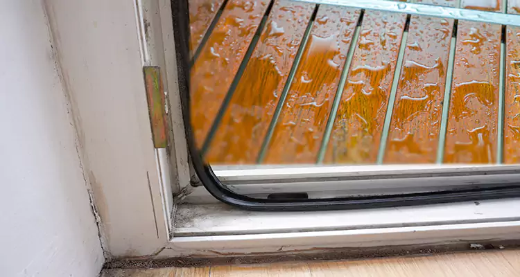 Water Leaking Wooden Patio Doors Repair in Fort Walton Beach, FL