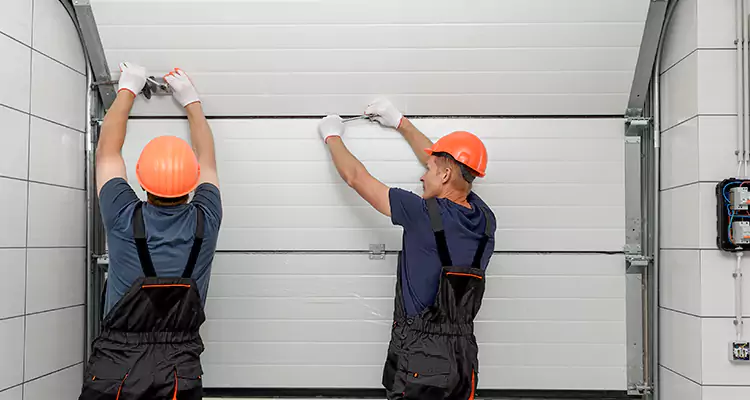 Garage Door Bottom Panel Repair in Fort Walton Beach, FL